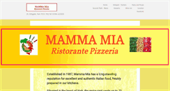 Desktop Screenshot of mamma-mia-york.co.uk